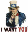 I want you !